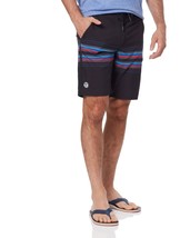 Flags &amp; Anthem rockaway stripe 8&quot; board shorts size 31 - $37.62