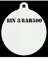 8 Inch Dia. AR500 Steel Target Steel Shooting Target Steel Pistol Target... - $45.53