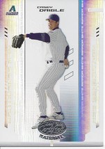 2004 Leaf Certified Materials Mirror White Casey Daigle 279 Diamondbacks 031/100 - £0.99 GBP