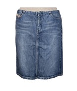 Diesel Jean Kee Length Skirt Size 28 - £51.37 GBP