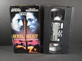 Royal Deceit VHS Gabriel Byrne, Helen Mirren, Christian Bale Ex Blockbuster - £4.70 GBP