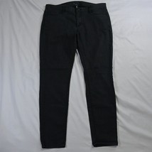 LOFT 12 Legging Skinny Washed Black Stretch Denim Jeans - $14.99