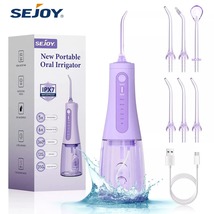 Water Flosser for Teeth Cleaning Irrigator dental Cordless Rechargeable ... - $51.03