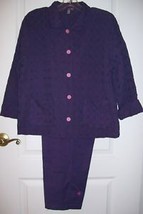 Brand NEW Purple Top/Jacket &amp; Capris by Focus~S - M~NW0T~Drop Dead Gorgeous - $33.74