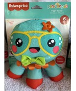 Plush Blue OCTOPUS Paradise Pals Giggle Squad Fisher Price Baby Toy Laug... - $12.99