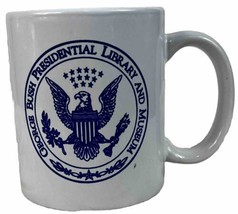 George Bush Presidential Library Mug Tea BUSH Museum &amp; Library Souvenir Cup - £16.72 GBP