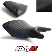 Yamaha R3 Seat Cover 2015-2022 Front Rear Black Blue Luimoto Tec-Grip Carbon - £206.04 GBP