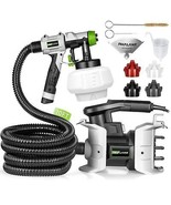 Electric Paint Sprayer with 10FT Air Hose, 1200ML, 4 Nozzles, 3 Patterns, - £128.69 GBP