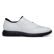 Belvedere Men's Shoes Maxim Wingtip Rich Patent Leather White Sneaker image 2