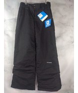 COLUMBIA SNOWBOARD WINTER SNOW PANTS BLACK GIRLS SZ LARGE 14-16 - $83.32 CAD
