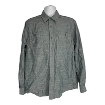 Wrangler Men&#39;s Vintage Wash Long Sleeved Button Down Shirt Size Large - £29.21 GBP