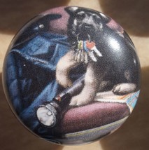                 Cabinet Knobs Knob W/ German Shepherd Puppy #2 Patrol DOG - $5.20