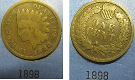 Indian Head Cent 1898 G #101 - £2.94 GBP