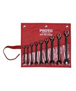 Proto JSCV-9S 9 Piece SAE Reverse Combination Ratcheting Spline Wrench Set - $301.99