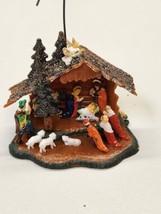 Vintage Celluloid Nativity Scene Made in Hong Kong 422 - $23.99