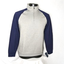 Men&#39;s Sweater Club Room Fleece Sweater 1/4 Zip Small - £18.98 GBP
