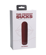 This Product Sucks Sucking Clitoral Stimulator Rechargeable Red - $60.88