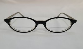 Modo Eyeglasses Frames Model 474 49-18-148 Retro Black Oval Full Rim - £20.85 GBP