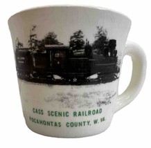 Vintage Cass Scenic Railroad W. Va. 8 oz. Souvenir Coffee Cup - £15.12 GBP