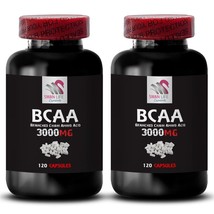 Strength enhancement - BCAA 3000 - Athletic resilience 2 Bottle 240 Tablets - £25.03 GBP