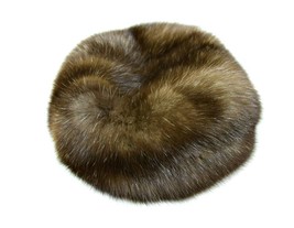 Stay Warm and Stylish with our Russian Sable Fur Beret | Shop Now! - £649.09 GBP