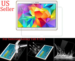 Tempered Glass Screen Film For Samsung Galaxy Tab 4 10.1&quot; SM-T530 Tablet... - £20.45 GBP