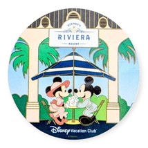 Mickey and Minnie Disney Riviera Sticker - $1.90