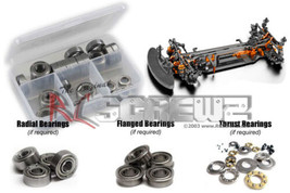 RCScrewZ Metal Shielded Bearing Kit xra072b for Team XRAY T4 2019 1/10 #300025 - £35.08 GBP