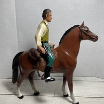 WYATT EARP 800 Series Western Rider &amp; Horse Hartland Plastics 1950’s - £72.73 GBP