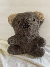 vtg Handmade? unbranded 9&quot; plush Koala teddy bear Brown tan ears no tags - £12.65 GBP