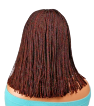 Million Braids Twisted WigBraided Wig Twist Tribe Braids Front Closure Lace - $69.30