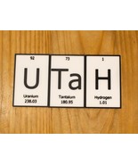 UTaH | Periodic Table of Elements Wall, Desk or Shelf Sign - £9.38 GBP