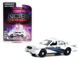 2006 Ford Crown Victoria Police Interceptor White &quot;New Orleans Police&quot; &quot;NCIS: N - £14.51 GBP