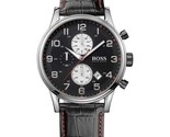 Hugo Boss orologio da uomo HB 1512631 cinturino in pelle al quarzo... - £100.14 GBP