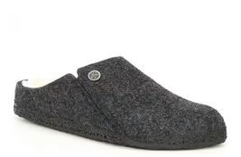 Birkenstock Zermatt Rivet Grey Shearling Slide On Mules!!(41euro) 10 U.S. - $90.25