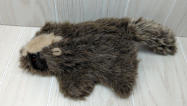 Folkmanis Furry Folk Small Baby Raccoon Plush Full Body Hand Puppet USED... - £7.77 GBP