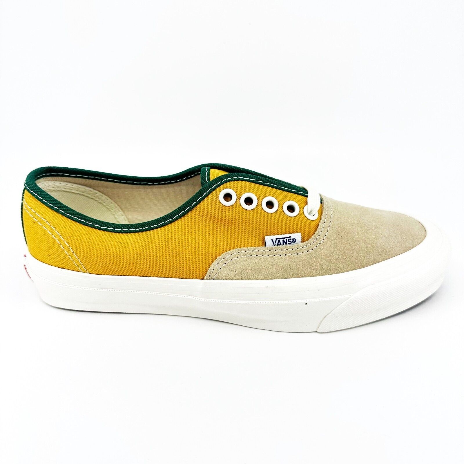 Primary image for Vans Vault OG Authentic LX (Suede Canvas) Bright Marigold Marshmallow Mens Shoe