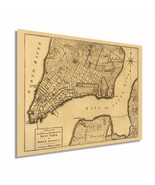 HISTORIX Vintage 1776 Plan of New York City Map Print - 18x24 Inch NYC V... - $39.99+