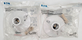 Eaton Plastic Pull Cord Ceiling Utility Lamp Holder White S759W-F-LW Lot... - $10.00