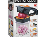 Nutri Chopper w/Storage Container ~ As Seen On TV ~ Just Squeeze &amp; Chop - £20.58 GBP
