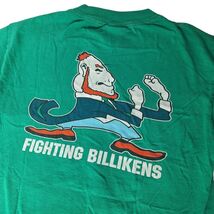 Vintage Port &amp; Co Sm St. Louis Billikens Fighting Mascot Shamrock Graphi... - $493.82 MXN