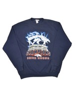 Vintage Denver Broncos Sweatshirt Mens XL SuperBowl Champions Crewneck U... - £25.37 GBP