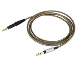 Silver Plated Audio Cable For Sennheiser HD6 HD7 HD8 DJ MIX HEADPHONES - $15.90