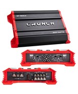 Crunch Ground Pounder 4 x 190 @ 4 Ohms 4 x 375 @ 2 Ohms 2 x 750 Watts @ ... - $112.93