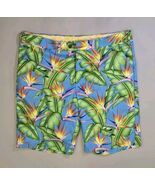 Loudmouth Men’s Golf Shorts Size 40 Hawaiian Birds Of Paradise Casual At... - $29.28