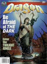 Dragon Magazine July 1999 #261 Wizards of Dusk &amp; Gloom~ Marvel&#39;s Dark Phoenix - £7.08 GBP