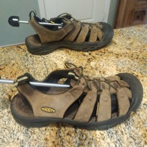 Keen Men Shoe Newport H2 Size 11M Brown Athletic Sport Sandal Hiking Wal... - $52.47