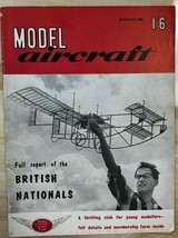 Model Aircraft British Magazine August 1960 - £11.64 GBP