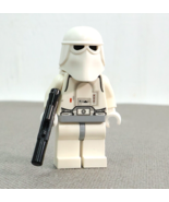 Lego Star Wars Storm Trooper Mini Figure Snow Trooper White Hands with B... - £6.72 GBP