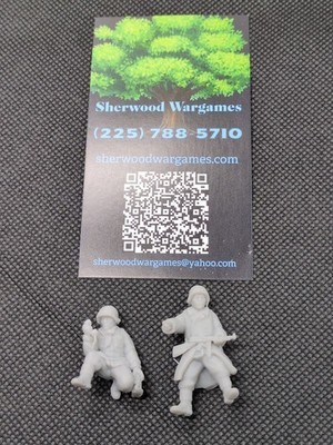 Sherwood Wargames WW2 Resin Infantry Miniatures 1&quot; - 1 1/2&quot; - $11.87